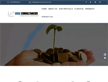 Tablet Screenshot of edgeconsultancies.com